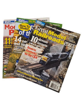 Model Railroader Lot: 2014 Planning, Great Model Railroads 2003, 1950s How-To
